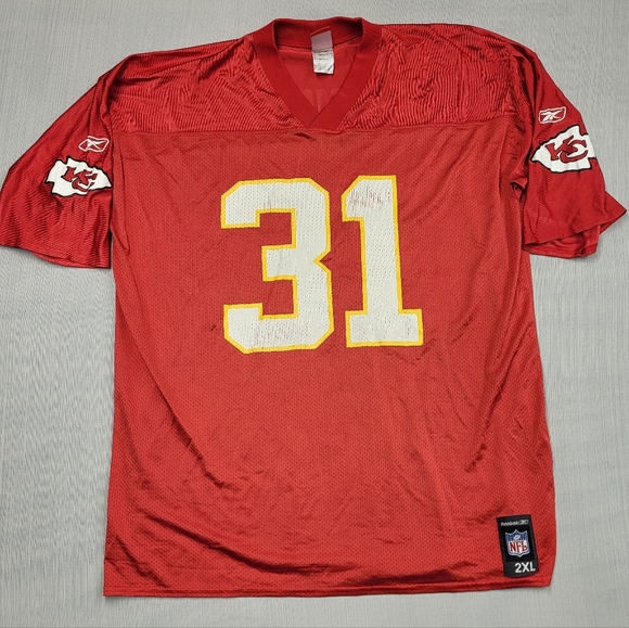 Priest Holmes Kansas City Chiefs Reebok Jersey Clean Mens XXL Vintage NFL Chiefs - Picture 1 of 16
